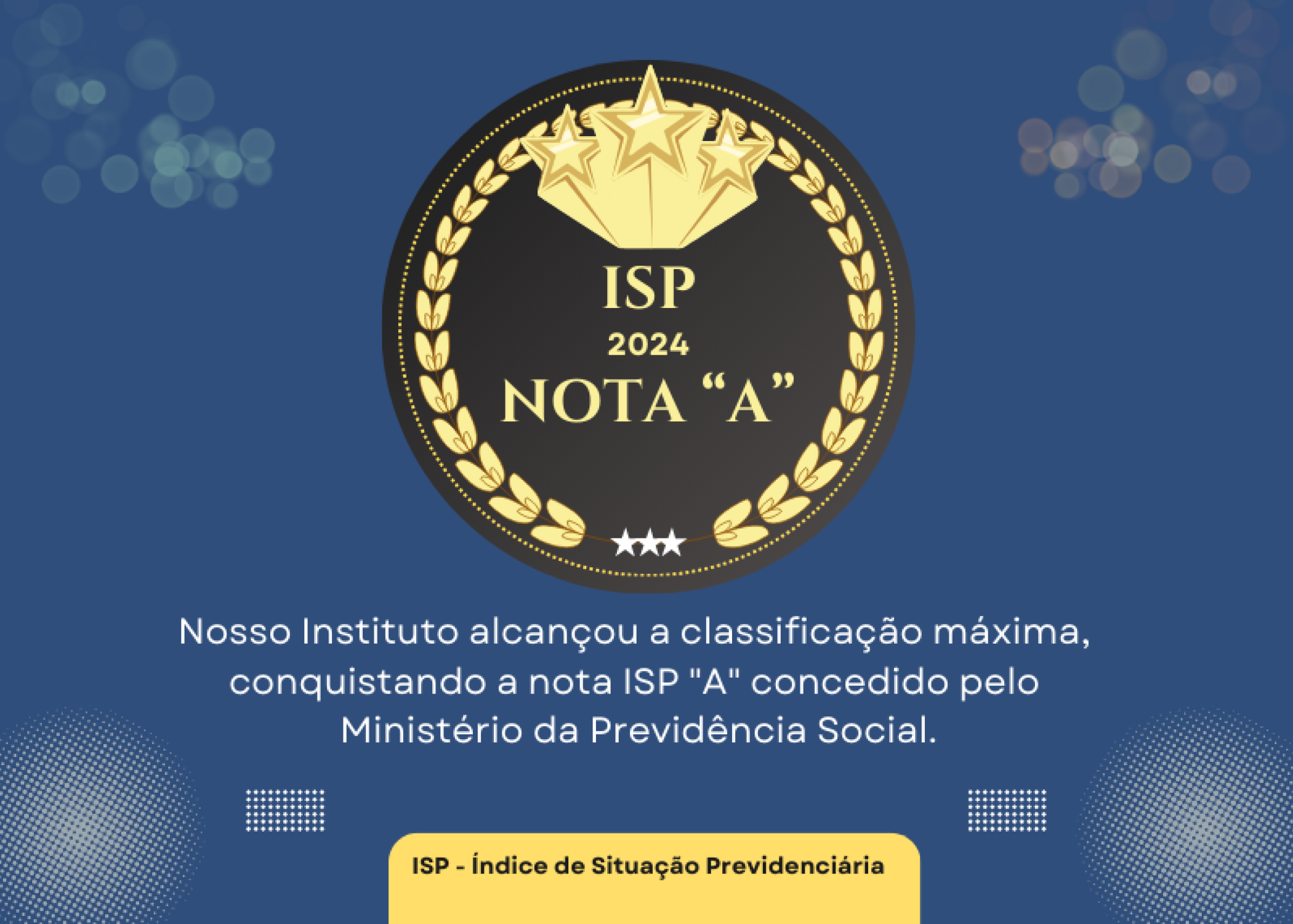 ISP 2024 - Índice de Situação Previdenciária